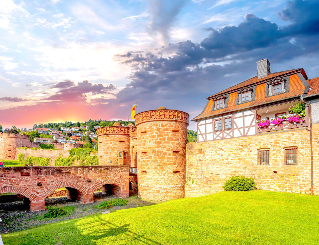 Old city of Buedingen, Hessen, Germany 1000pc Puzzle