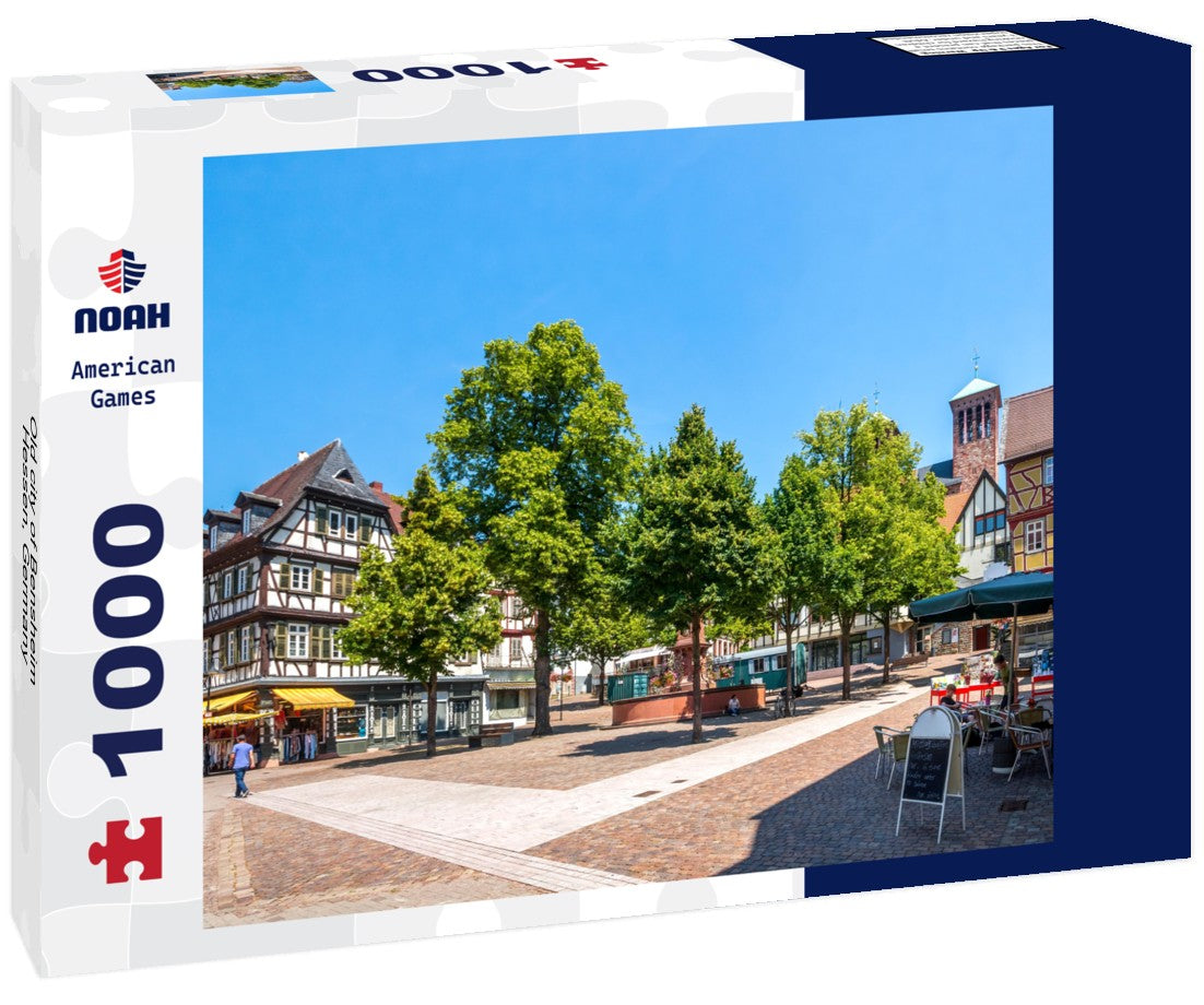 Old city of Bensheim, Hessen, Germany 1000pc Puzzle