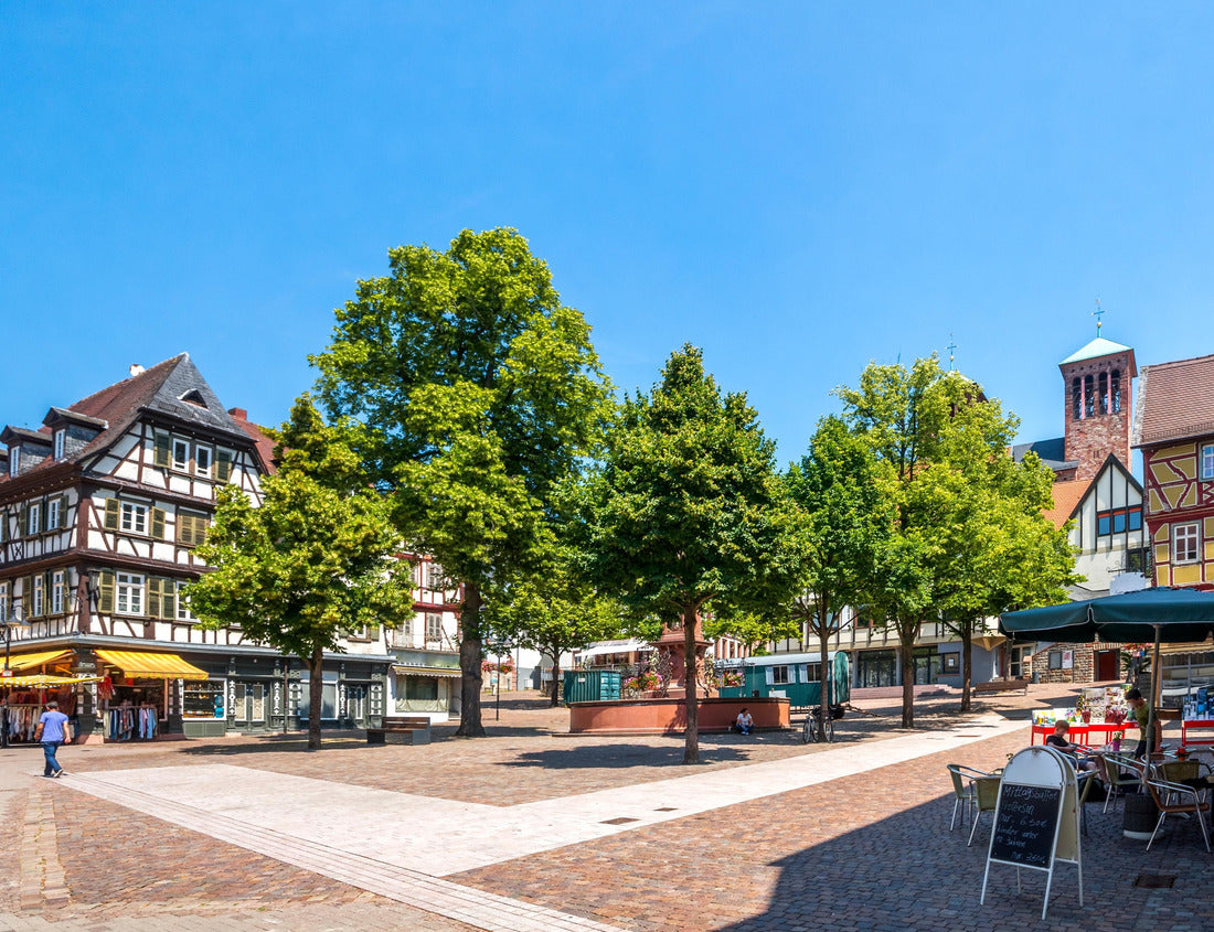 Old city of Bensheim, Hessen, Germany 1000pc Puzzle