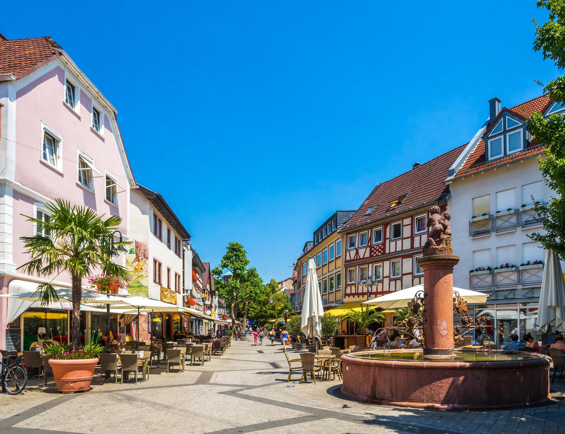 Old city of Bensheim, Hessen, Germany 1000pc Puzzle