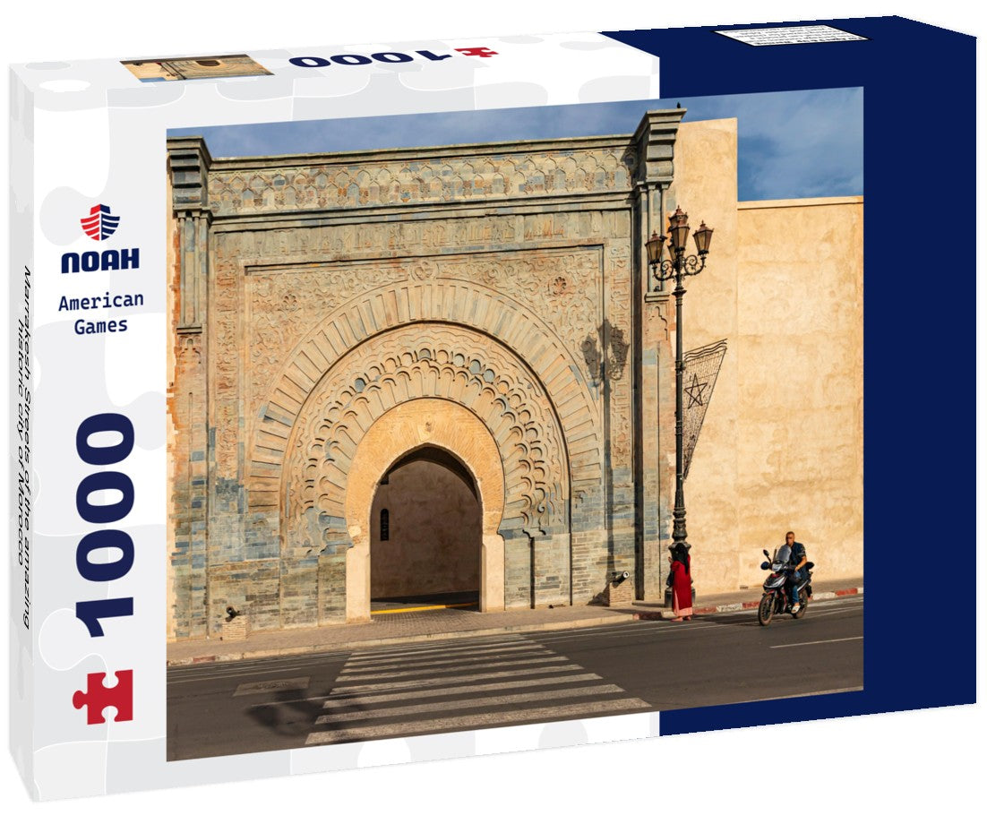 Noah Jigsaw Puzzle Marrakesh Streets of the amazing historic city of Morocco 1000 pieces