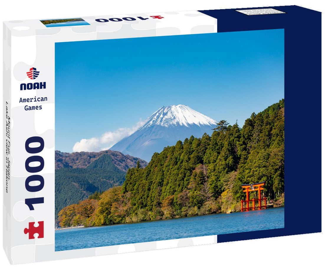 Noah Jigsaw Puzzle Mount Fuji, Japan. Lake Ashi view in Hakone 1000 pieces