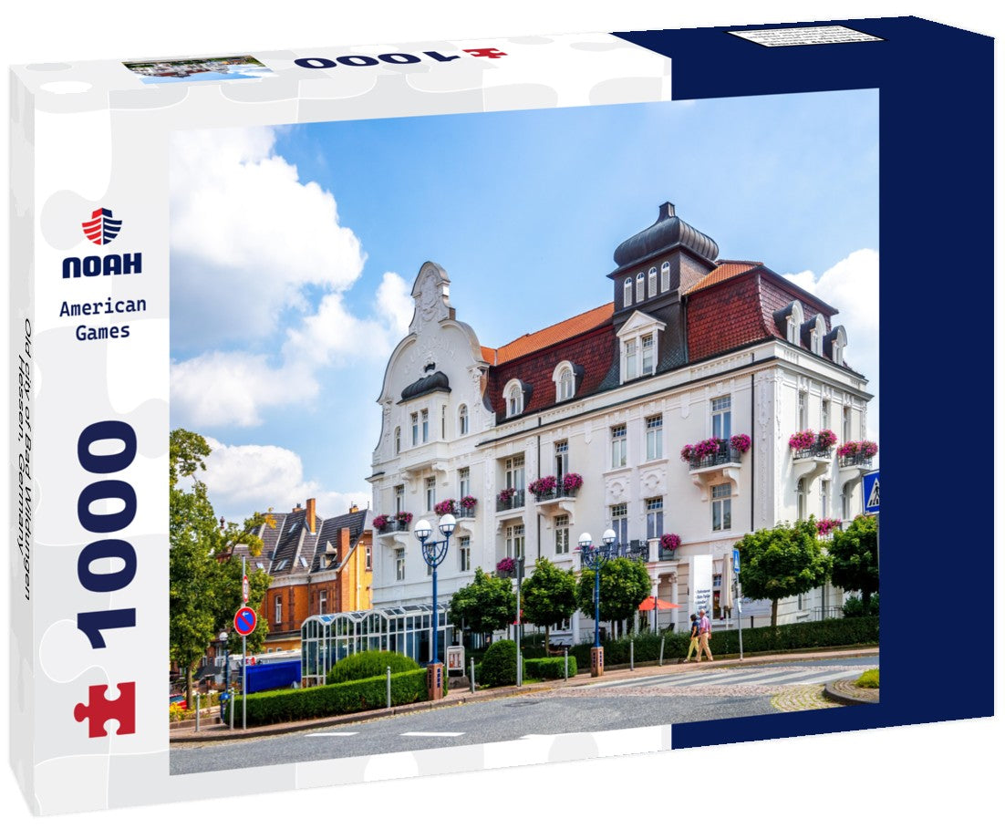 Old city of Bad Wildungen, Hessen, Germany 1000pc Puzzle