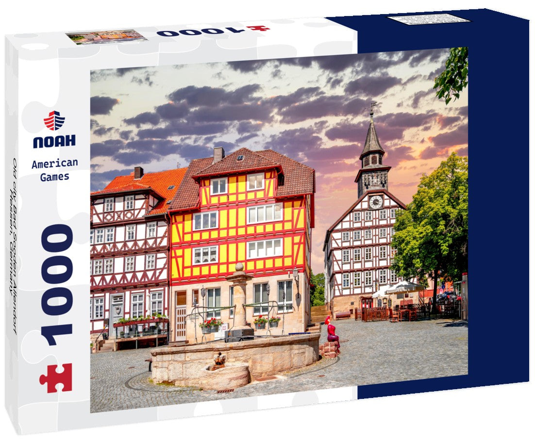 Old city Bad Sooden Allendorf, Hessen, Germany 1000pc Puzzle