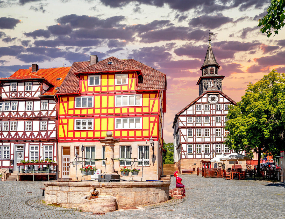 Old city Bad Sooden Allendorf, Hessen, Germany 1000pc Puzzle