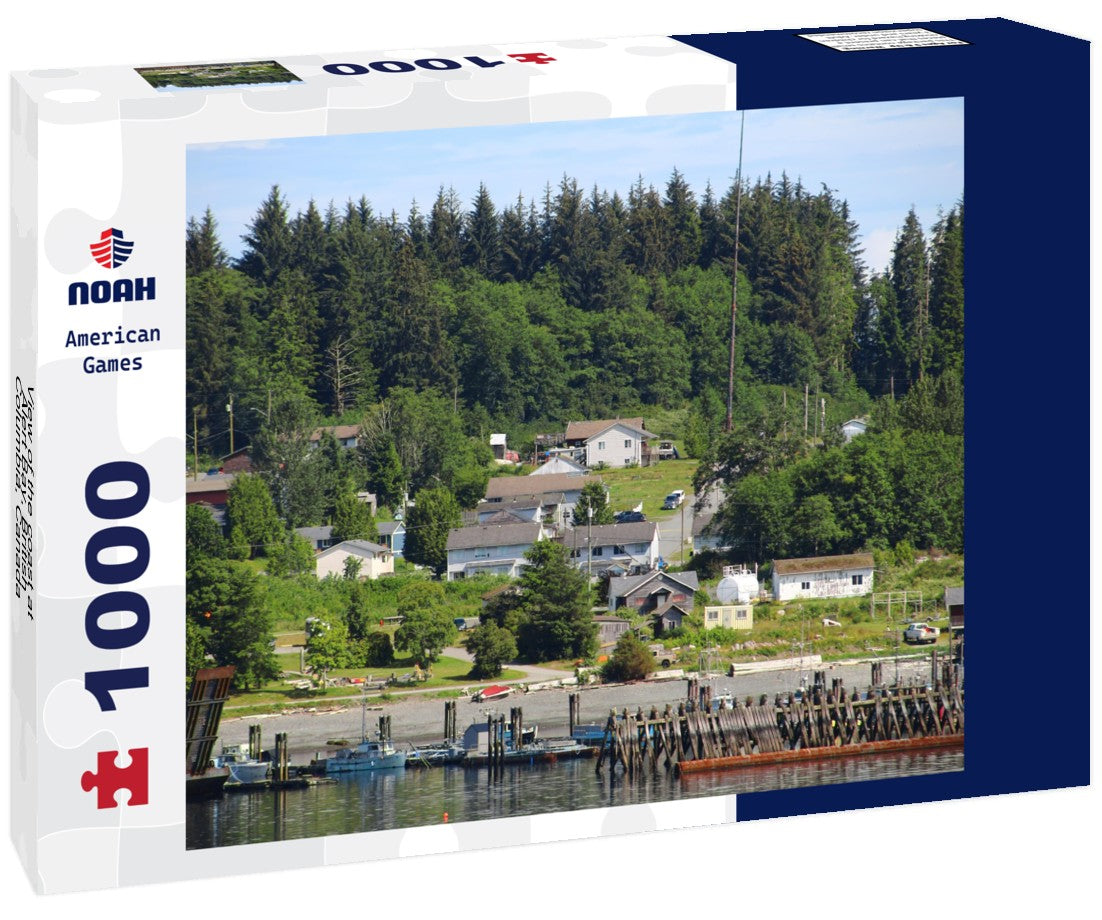 the coast at Alert Bay, British Columbia, Canada 1000pc Puzzle