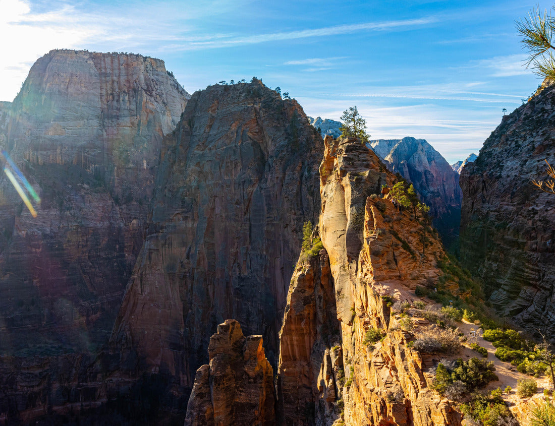 Noah Jigsaw Puzzle Angels Landing From Scout Lookout, West Rim Trail, Zion National Park, Utah, USA 1000 pieces