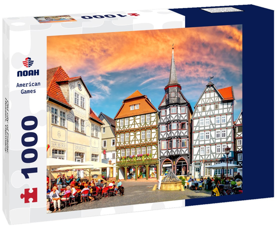 Old city of Fritzlar, Hessen, Germany 1000pc Puzzle