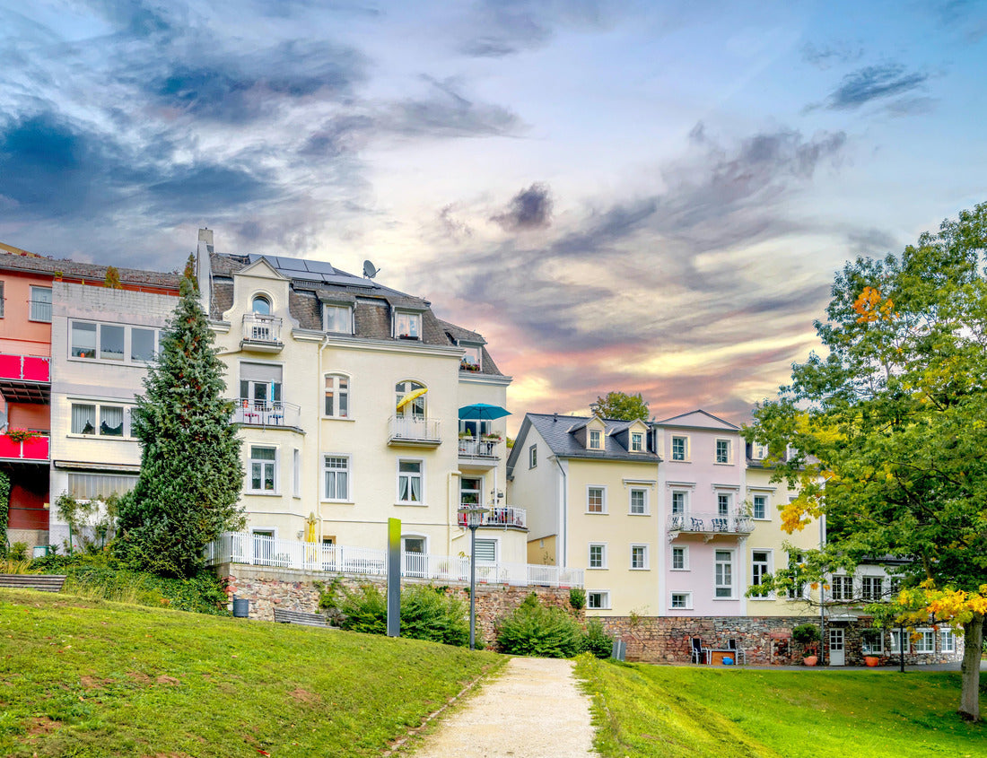 Old city of Schlangenbad, Hessen, Germany 1000pc Puzzle