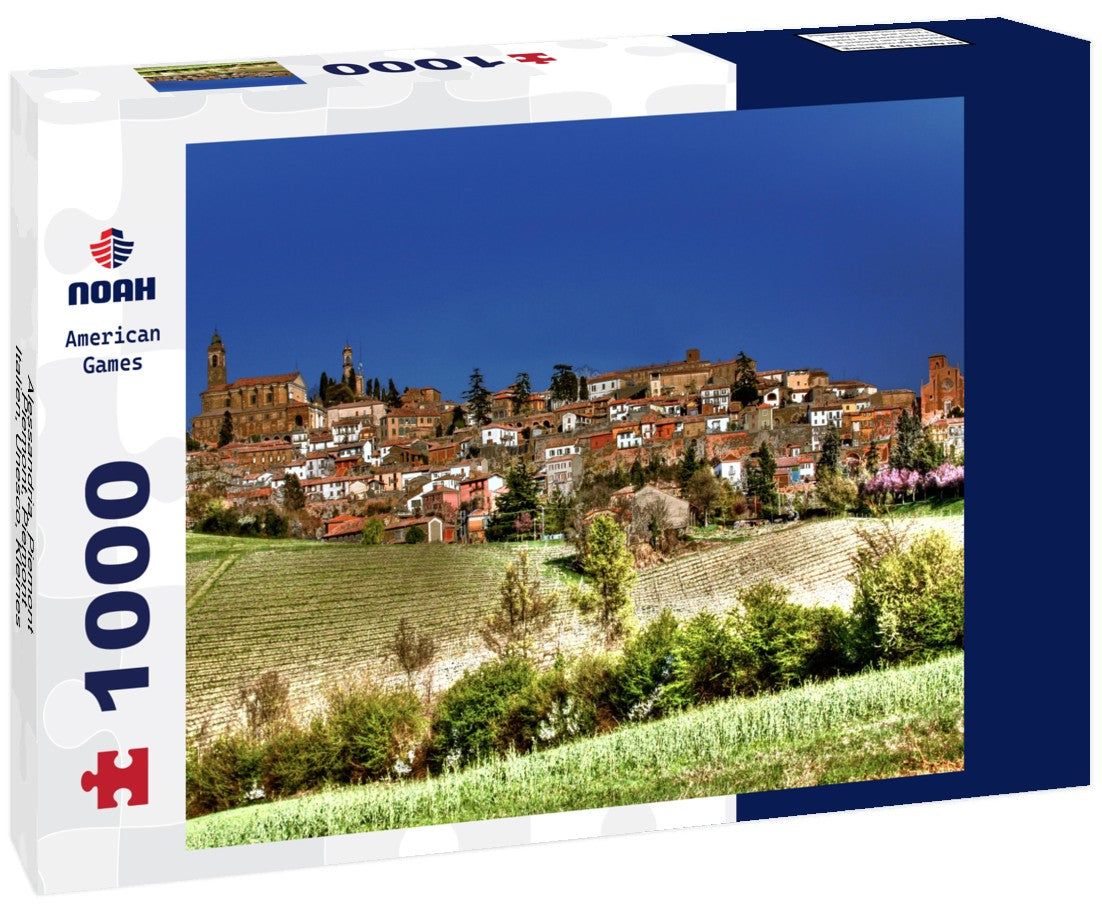 Noah Jigsaw Puzzle Alessandria, Piemont, Piemont, Piemont, Italien, Unesco, Kleines Dorf, Piccolo, Borgo 1000 pieces