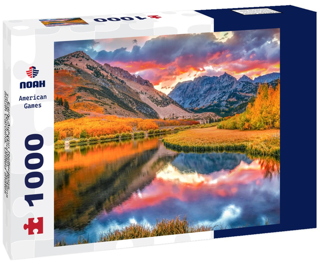 Noah Jigsaw Puzzle Early Autumn Reflections. Table Rock Mountain, Pickens, South Carolina, United States 1000 pieces