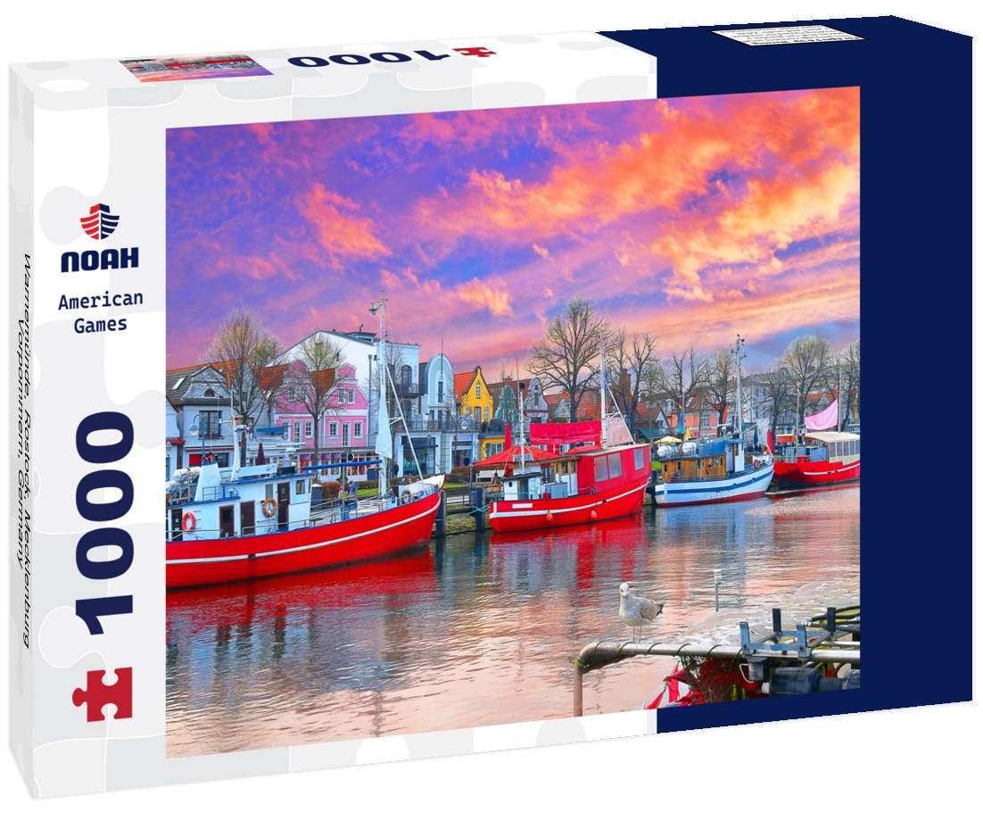 Warnemünde, Rostock, Mecklenburg-Vorpommern, Germany 1000pc Puzzle