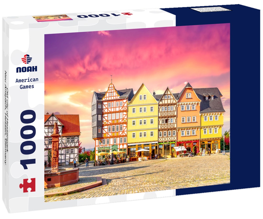 Old city of Hessenpark,Neu Anspach, Hessen, Germany 1000pc Puzzle