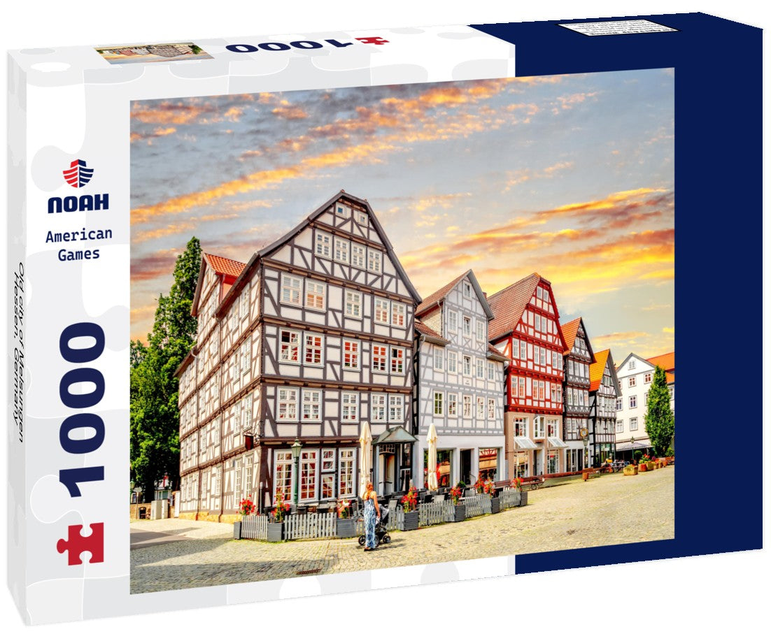 Old city of Melsungen, Hessen, Germany 1000pc Puzzle