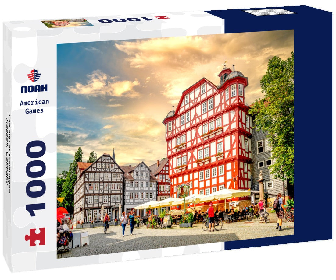 Old city of Melsungen, Hessen, Germany 1000pc Puzzle