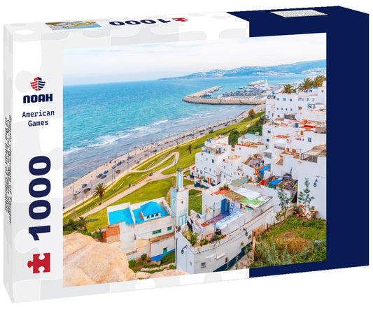 Noah Jigsaw Puzzle Scenic cityscape of Tanger City on the African side of the Strait of Gibraltar, Morocco 1000 pieces
