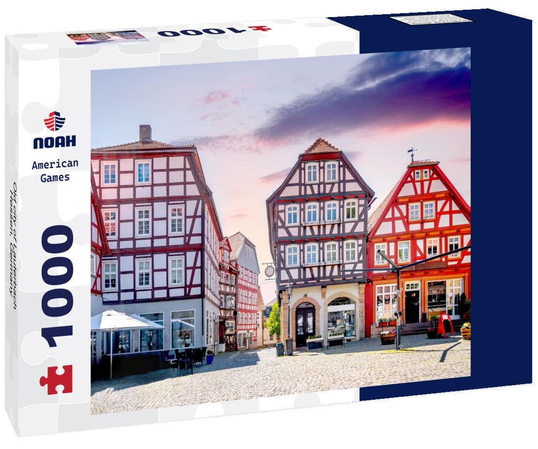 Old city of Lauterbach, Hessen, Germany 1000pc Puzzle