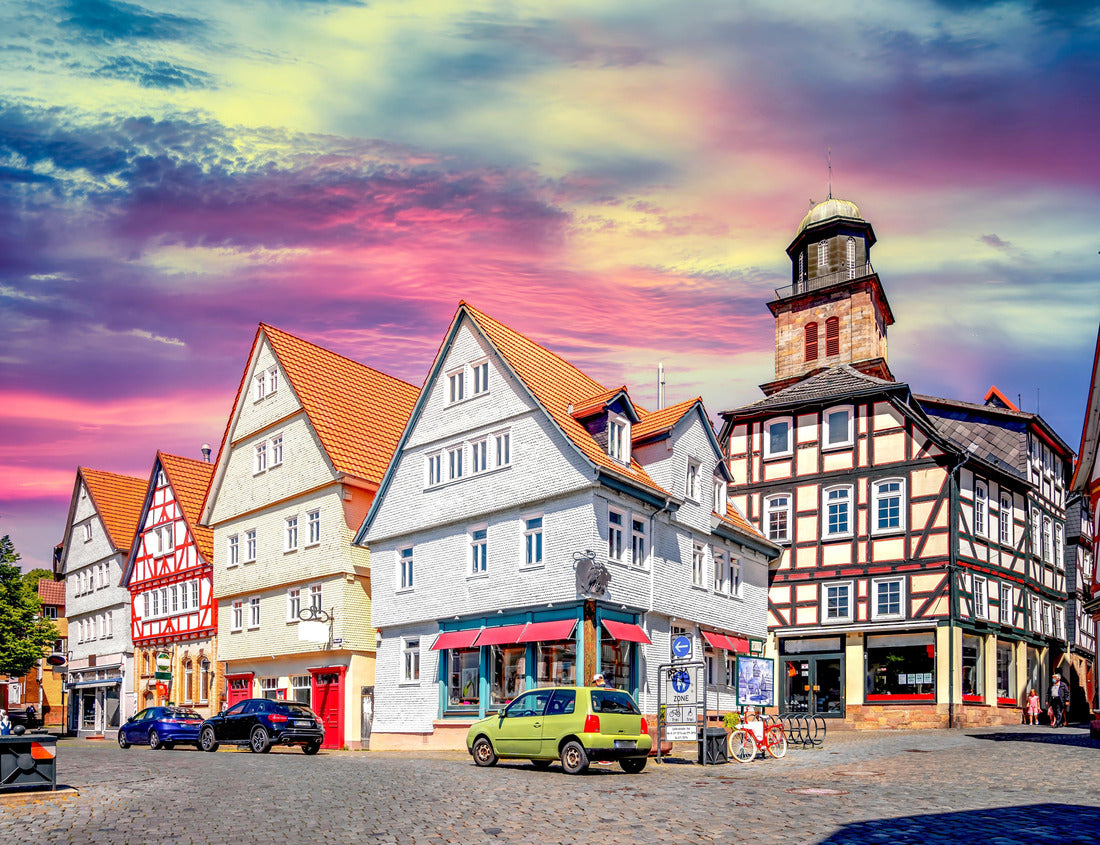 Old city of Lauterbach, Hessen, Germany 1000pc Puzzle