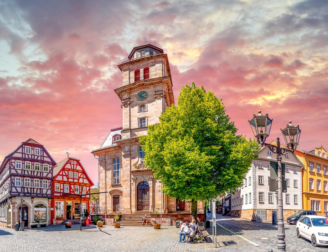 Old city of Lauterbach, Hessen, Germany 1000pc Puzzle