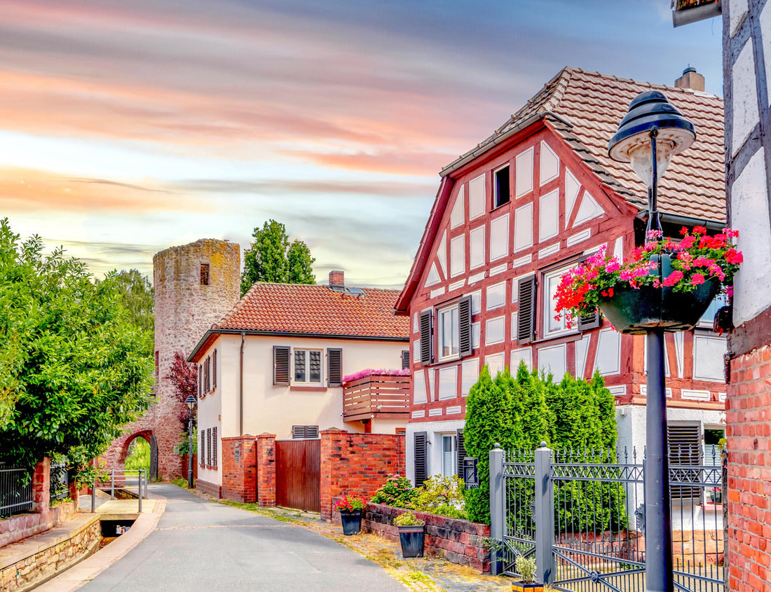 Old city of Langen, Hessen, Germany 1000pc Puzzle