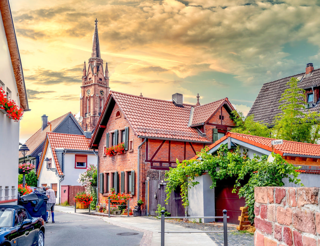 Old city of Langen, Hessen, Germany 1000pc Puzzle