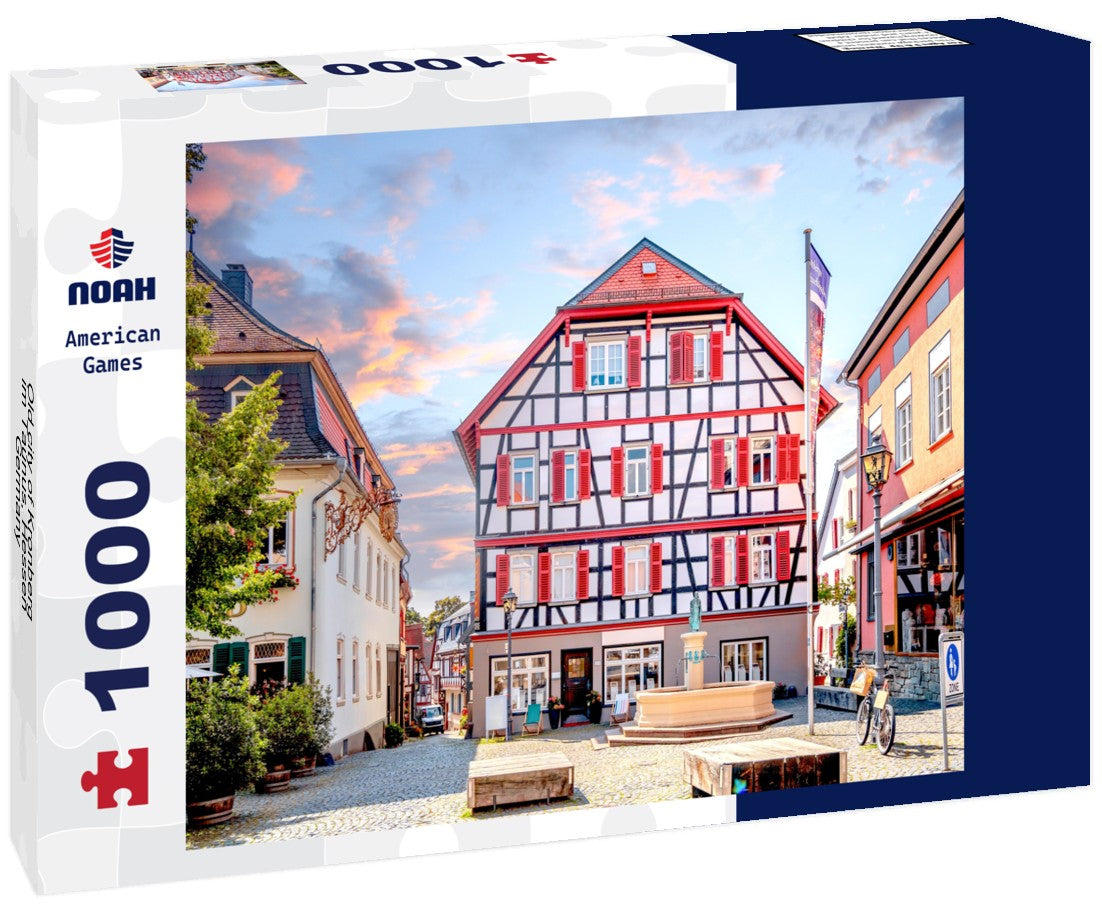 Old city of Kronberg im Taunus, Hessen, Germany 1000pc Puzzle