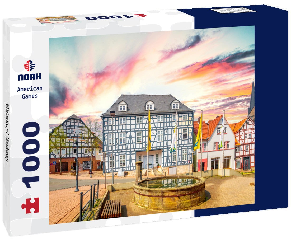 Old city of Korbach, Hessen, Germany 1000pc Puzzle