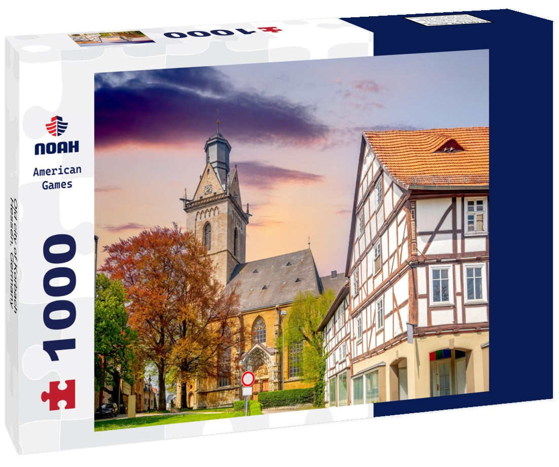Old city of Korbach, Hessen, Germany 1000pc Puzzle