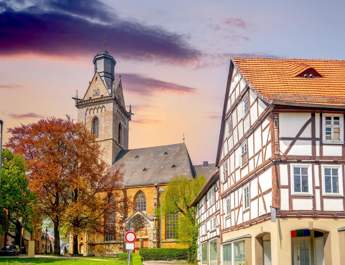 Old city of Korbach, Hessen, Germany 1000pc Puzzle