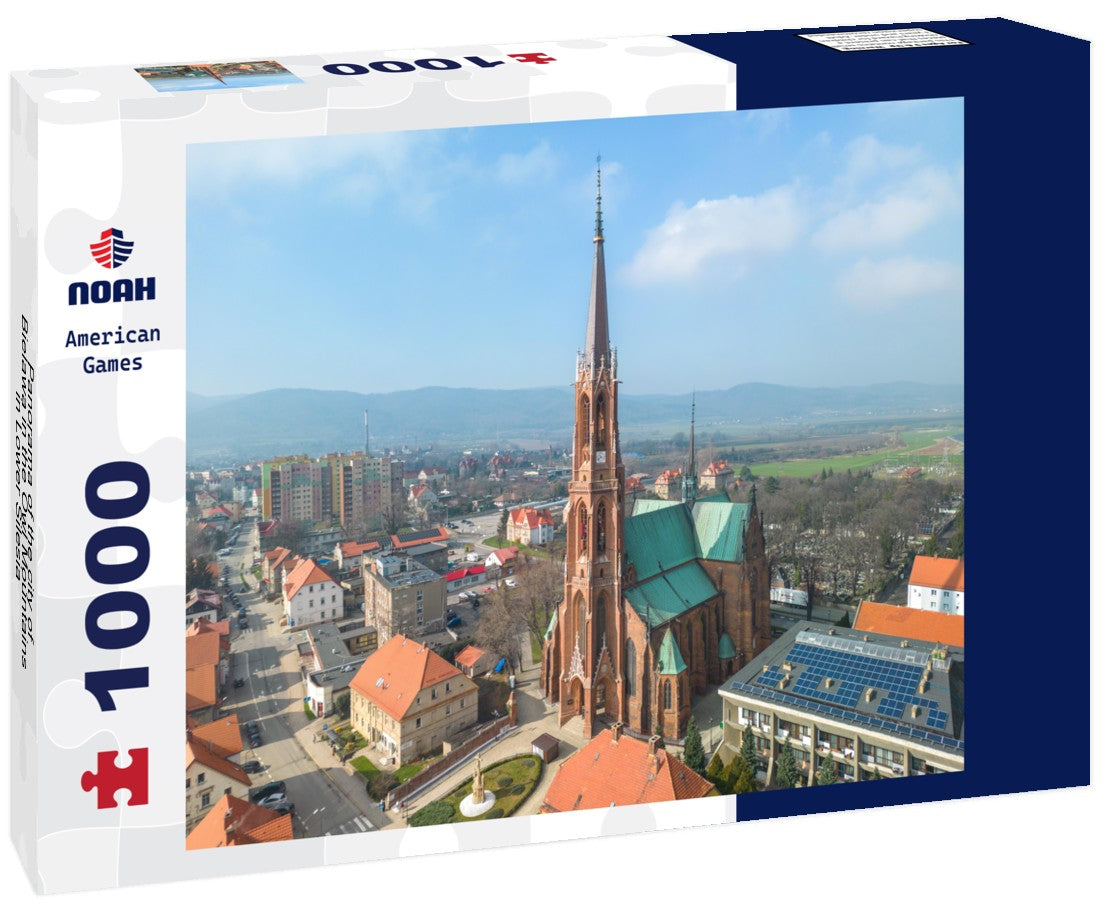 the city of Bielawa in the Owl Mountains in Lower Silesia 1000pc Puzzle