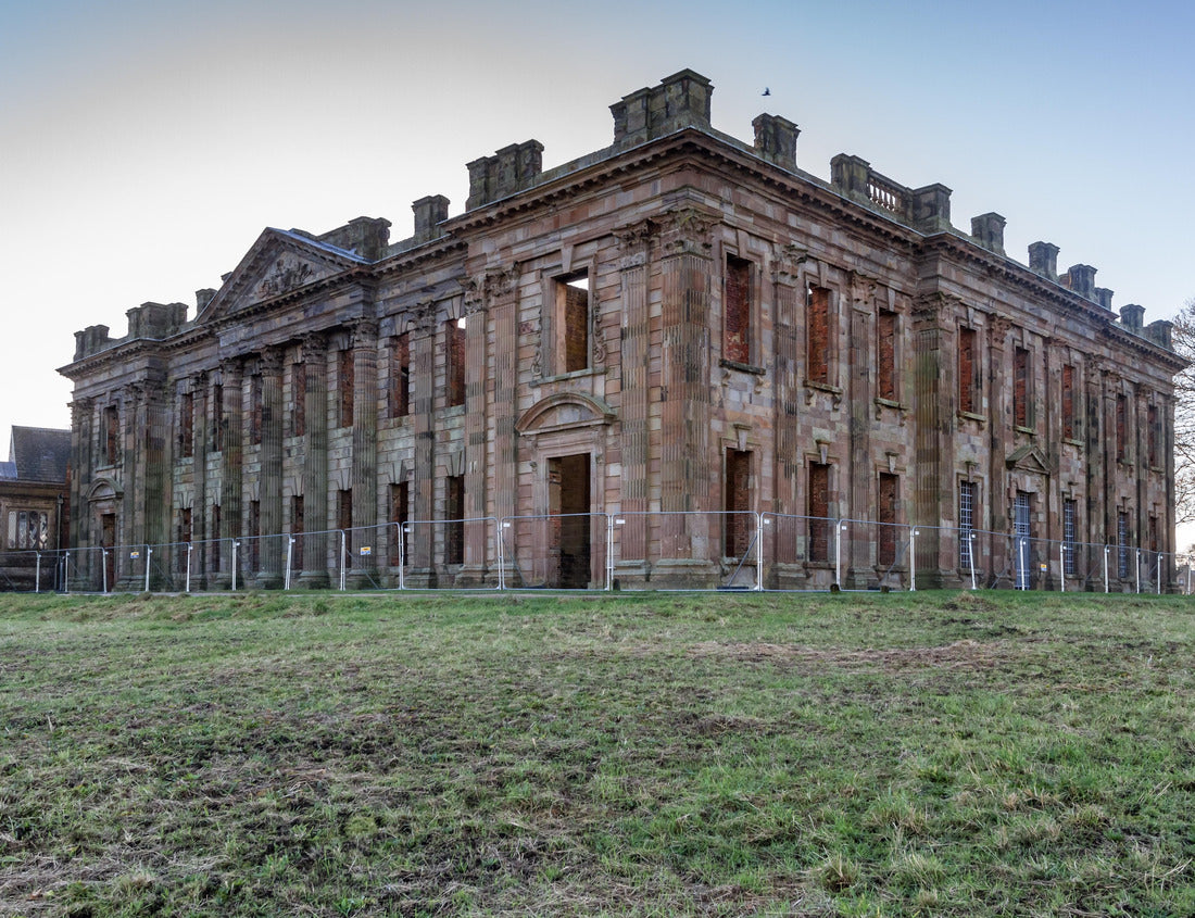 Sutton Scarsdale Hall - Ruin of Georgian stately home near Chesterfield 1000pc Puzzle