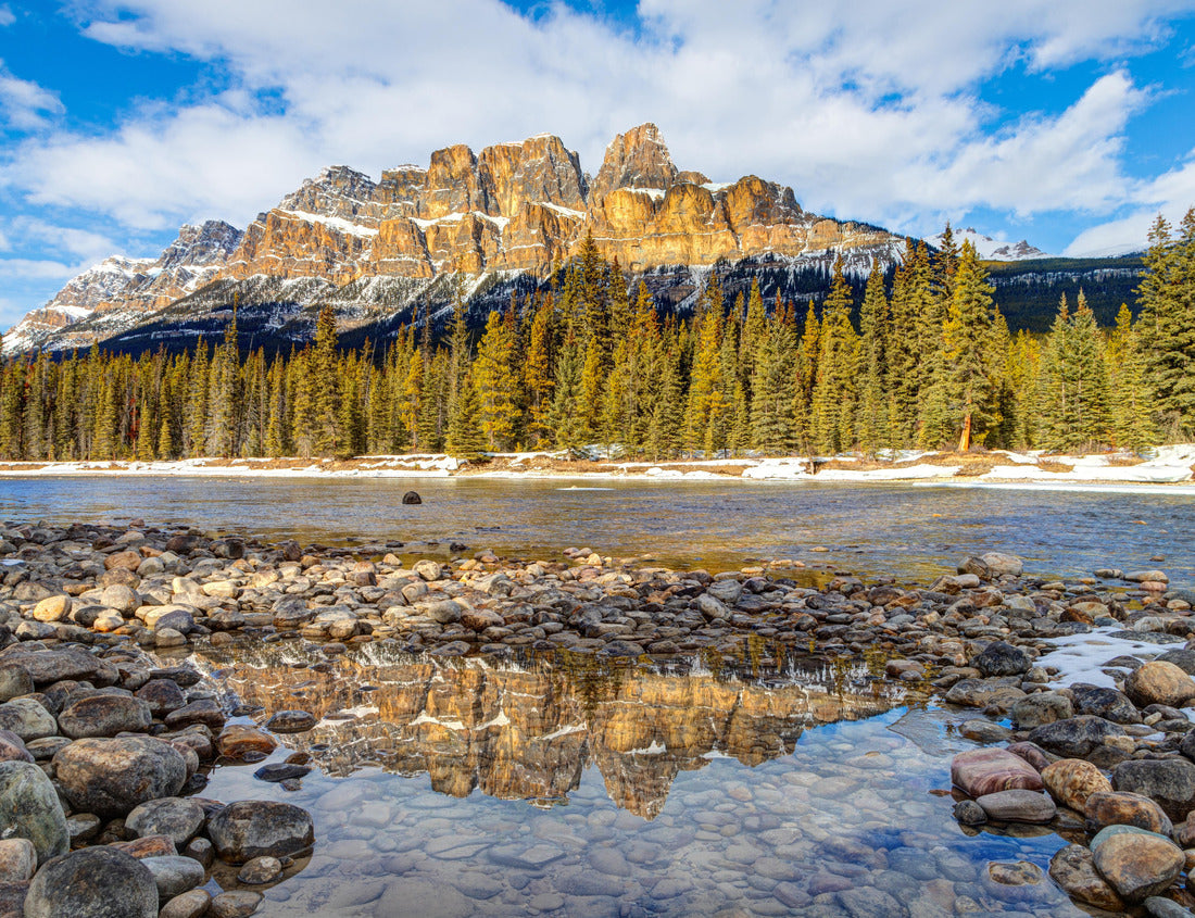 Noah Jigsaw Puzzle Castle Mountain in Banff National Park in Canada 1000 pieces