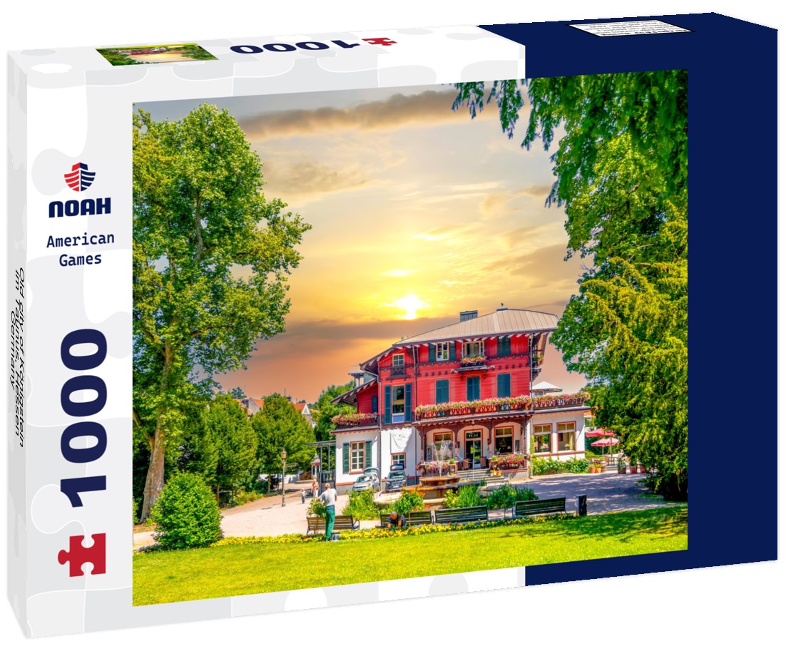 Old city of Königstein im Taunus, Hessen, Germany 1000pc Puzzle