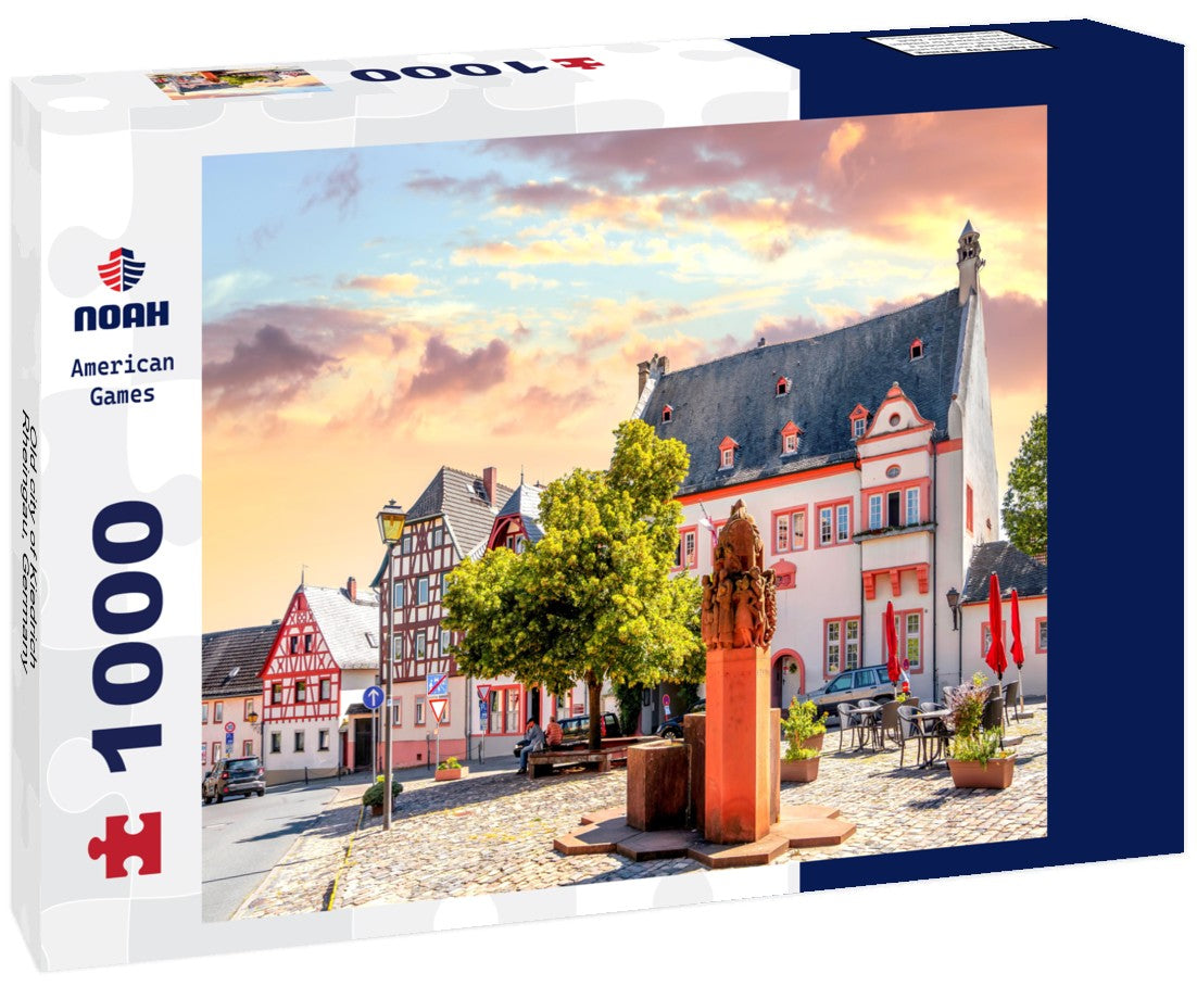 Old city of Kiedrich, Rheingau, Germany 1000pc Puzzle