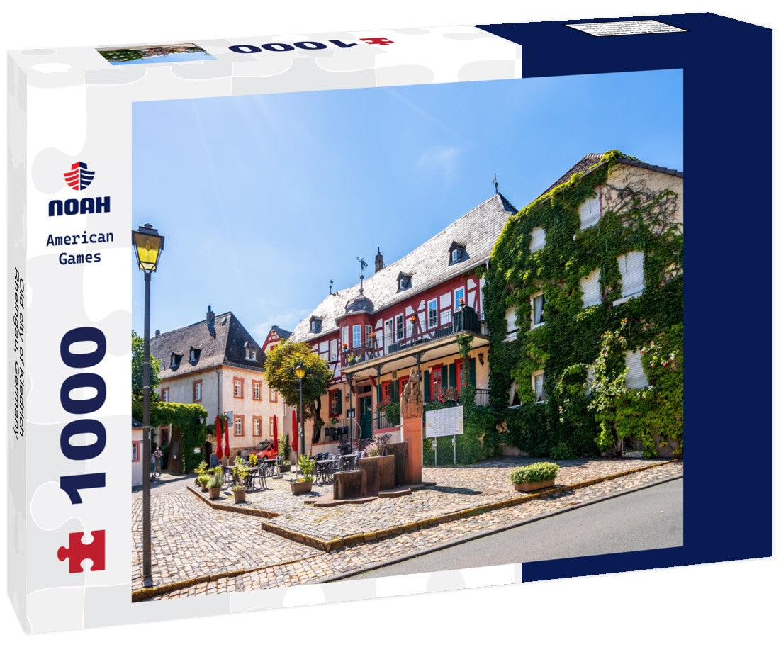 Old city of Kiedrich, Rheingau, Germany 1000pc Puzzle