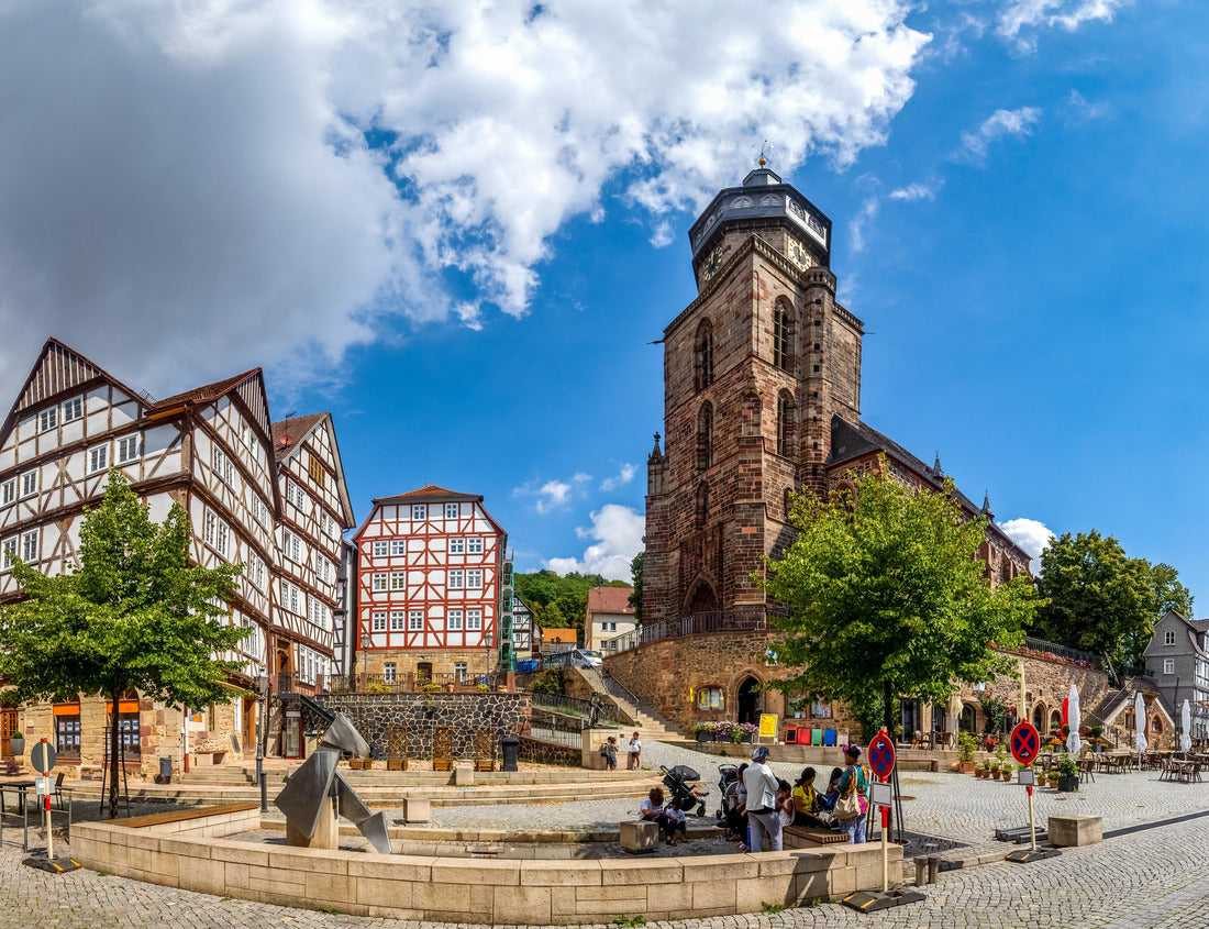 Old city of Homberg Efze, Hessen, Germany 1000pc Puzzle