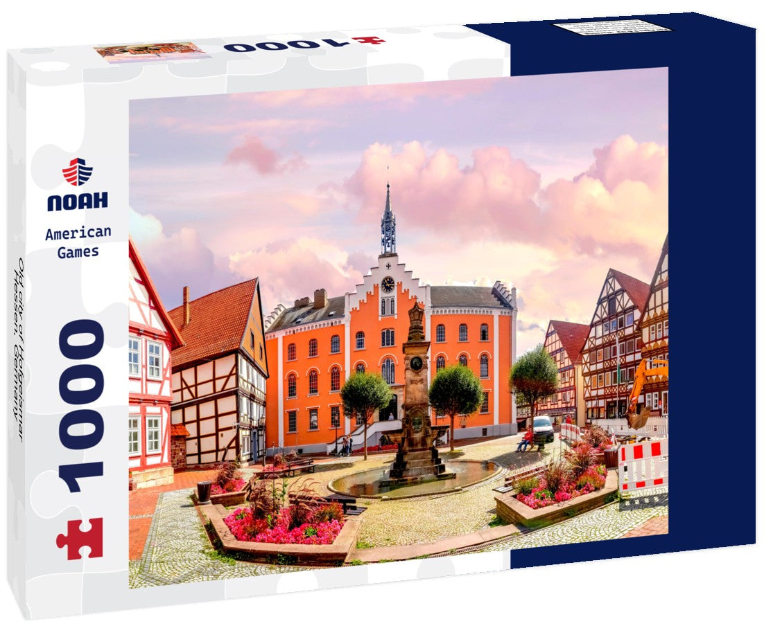 Old city of Hofgeismar, Hessen, Germany 1000pc Puzzle