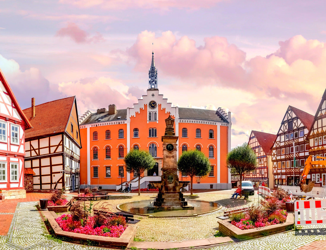 Old city of Hofgeismar, Hessen, Germany 1000pc Puzzle