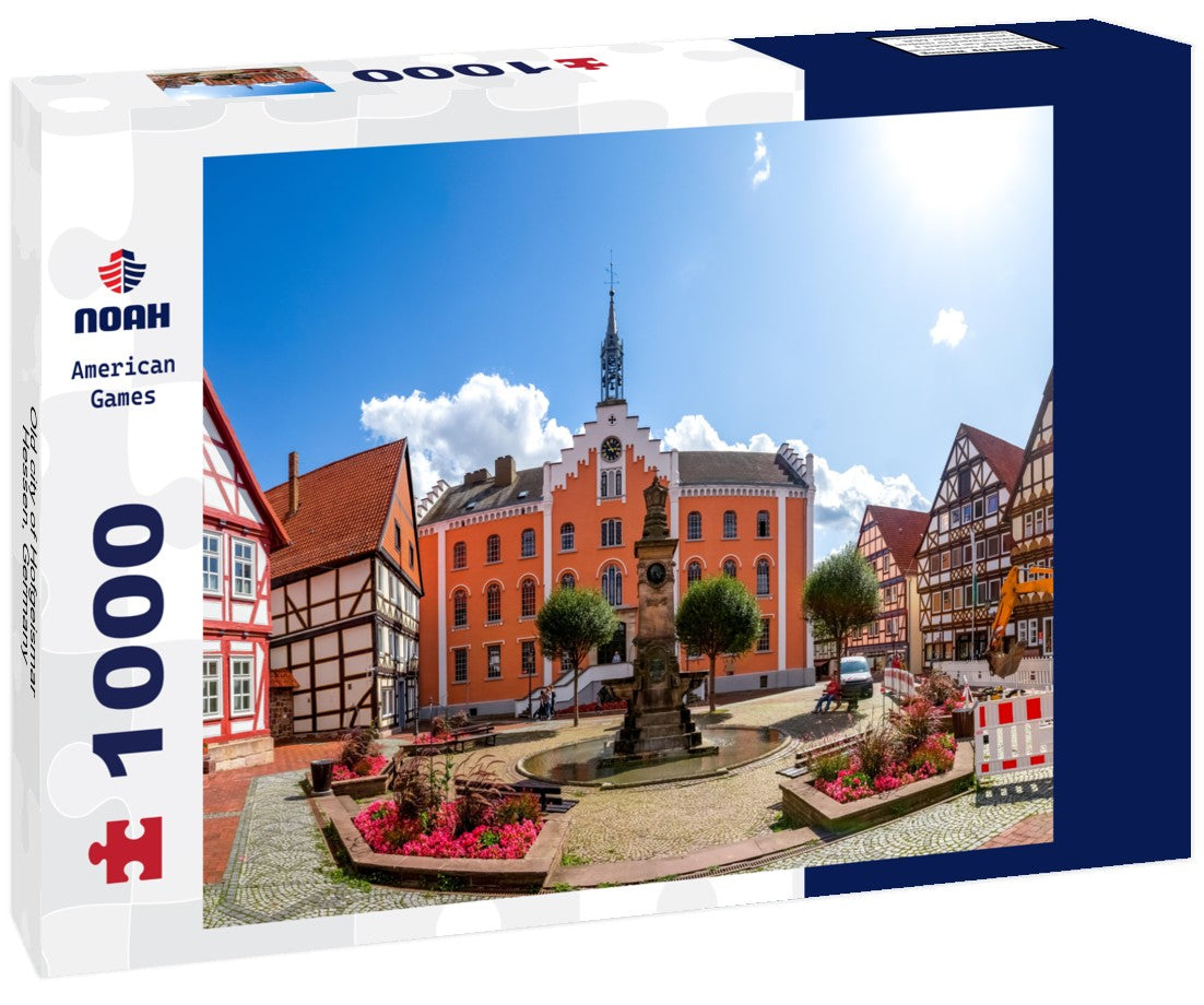 Old city of Hofgeismar, Hessen, Germany 1000pc Puzzle