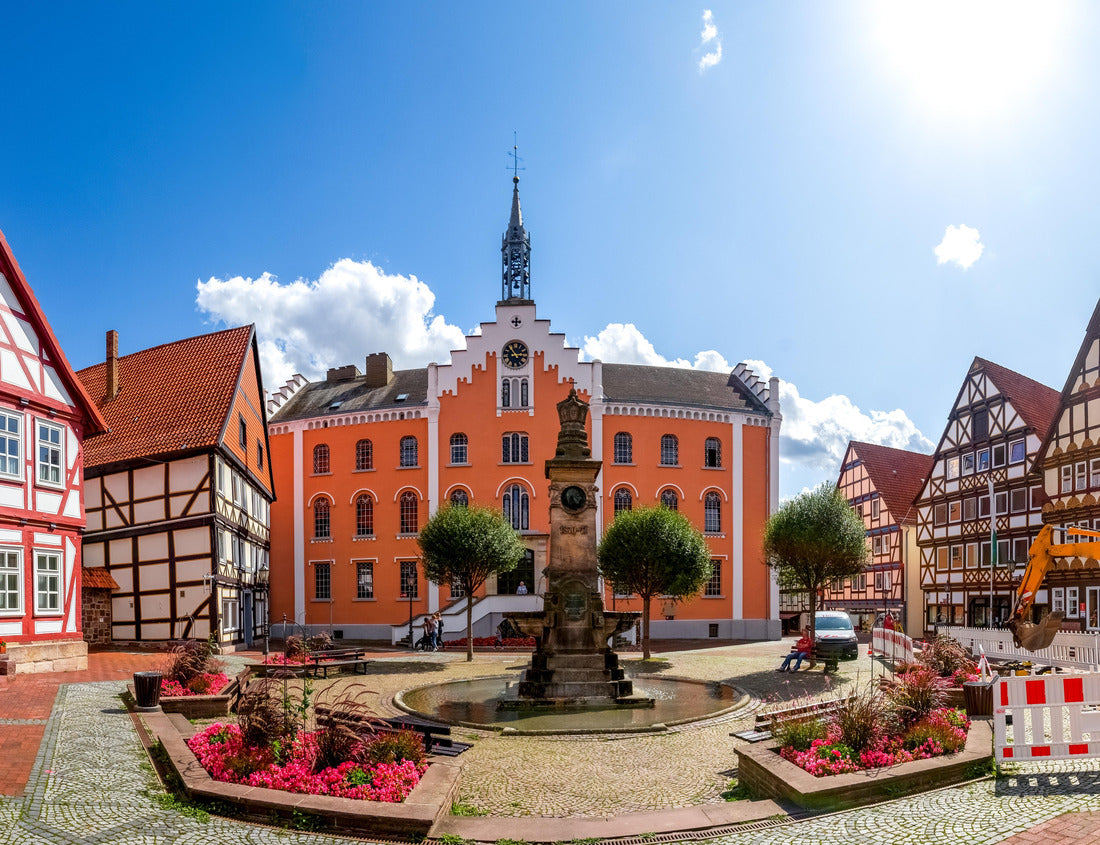 Old city of Hofgeismar, Hessen, Germany 1000pc Puzzle