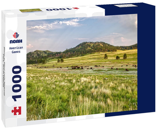 Noah Jigsaw Puzzle Bison in Wind Cave National Park, South Dakota 1000 pieces