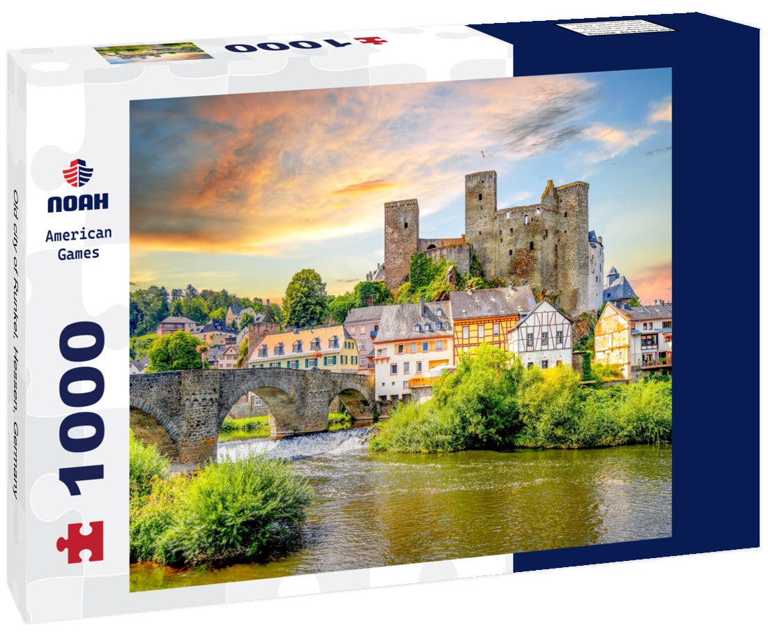 Old city of Runkel, Hessen, Germany 1000pc Puzzle