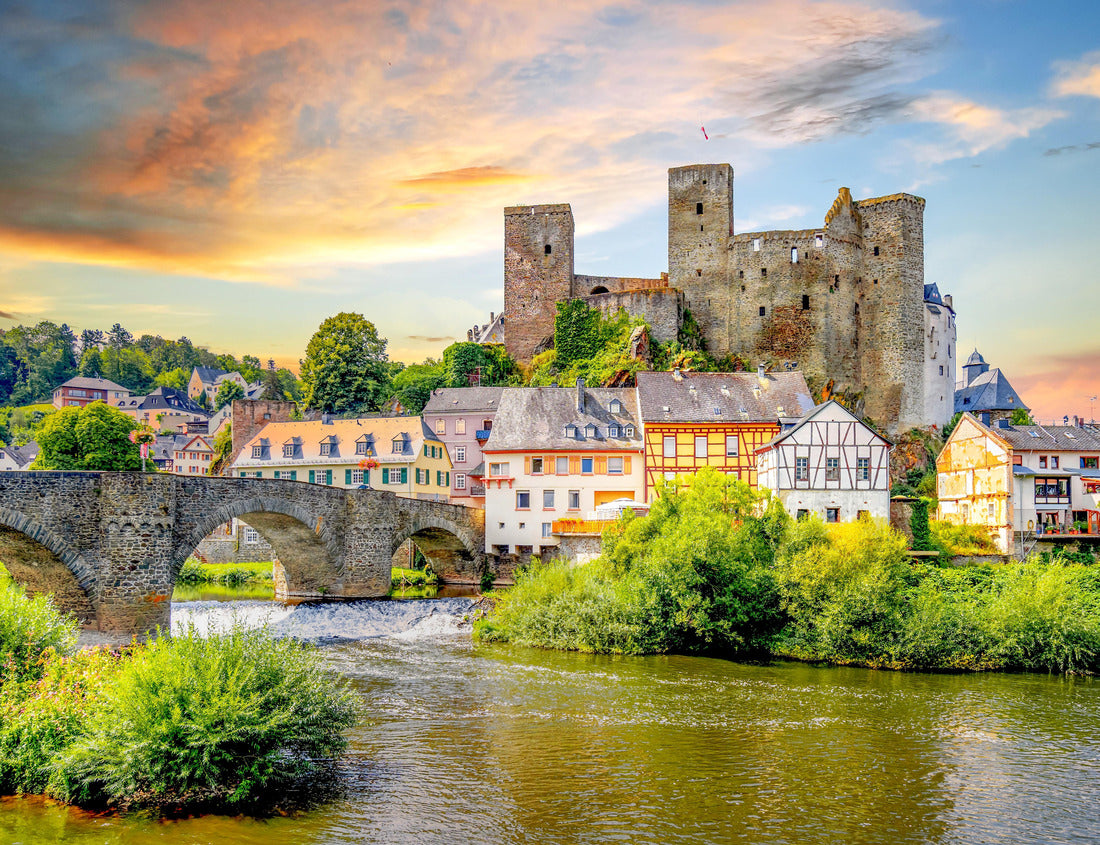 Old city of Runkel, Hessen, Germany 1000pc Puzzle