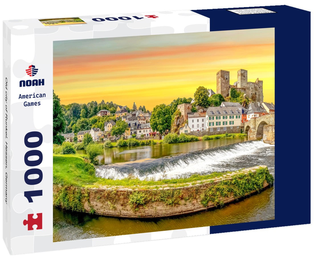 Old city of Runkel, Hessen, Germany 1000pc Puzzle