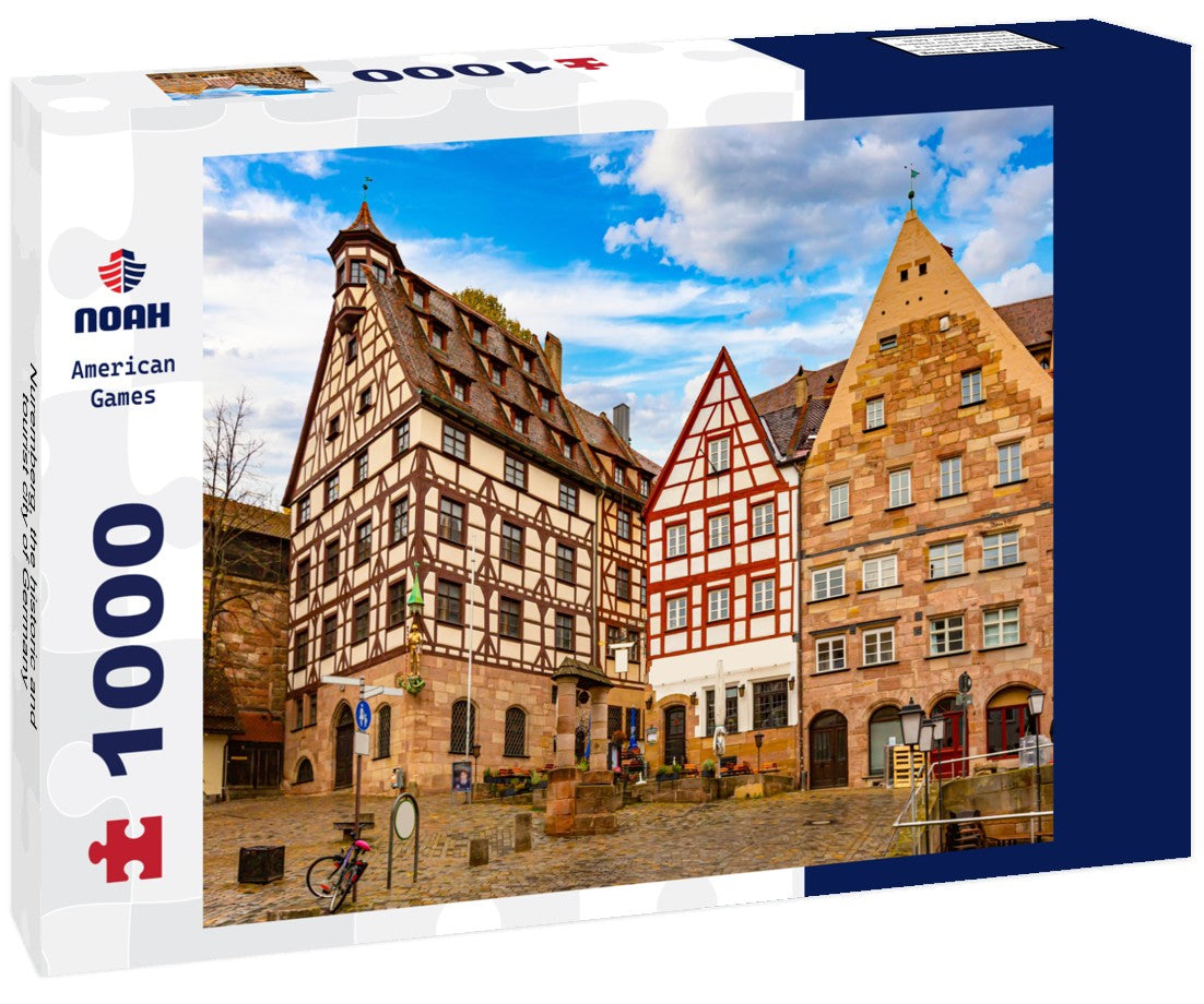 Nuremberg, the historic and tourist city of Germany 1000pc Puzzle