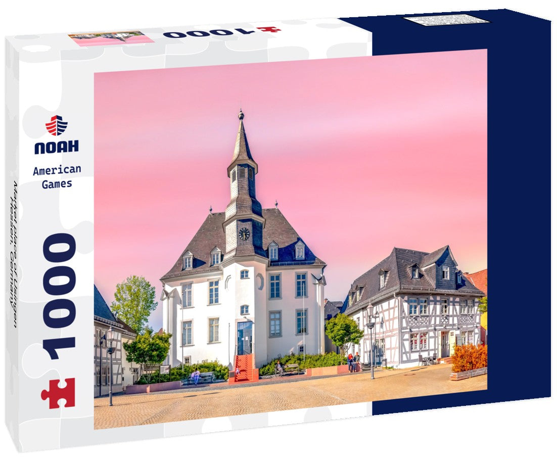 Noah Jigsaw Puzzle Market place of Usingen, Hessen, Germany 1000 pieces