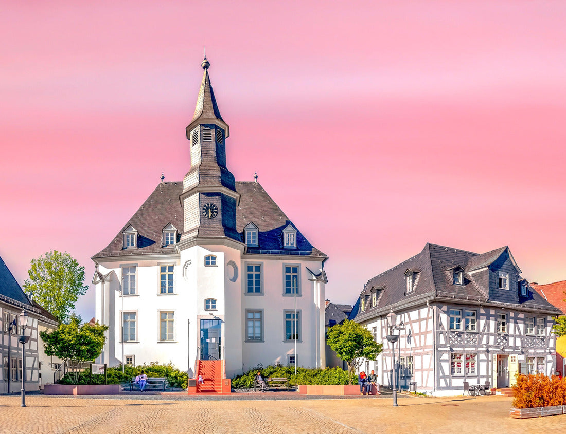 Noah Jigsaw Puzzle Market place of Usingen, Hessen, Germany 1000 pieces