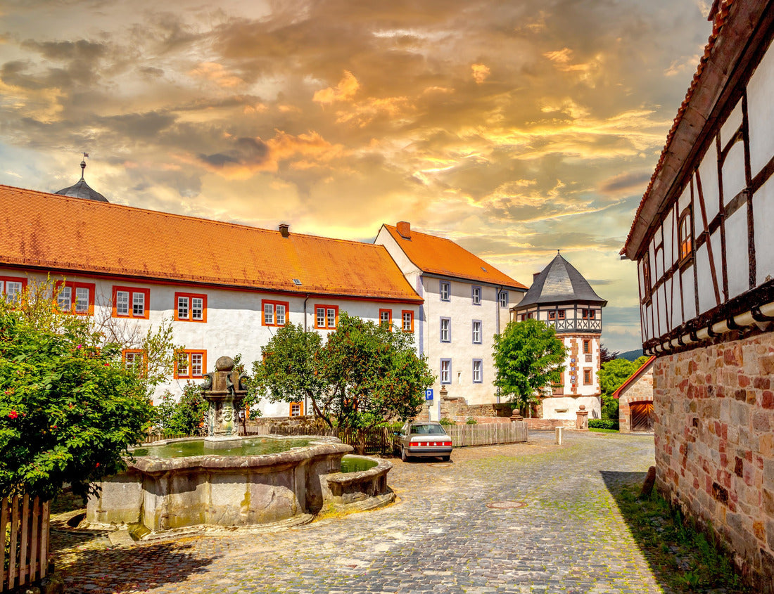 Old city of Tann Rhön, Hessen, Germany 1000pc Puzzle