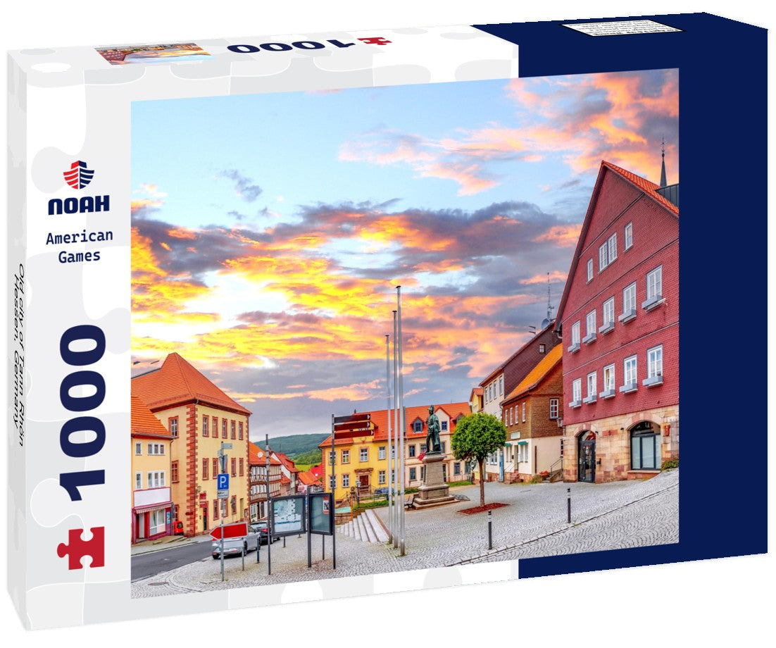 Old city of Tann Rhön, Hessen, Germany 1000pc Puzzle
