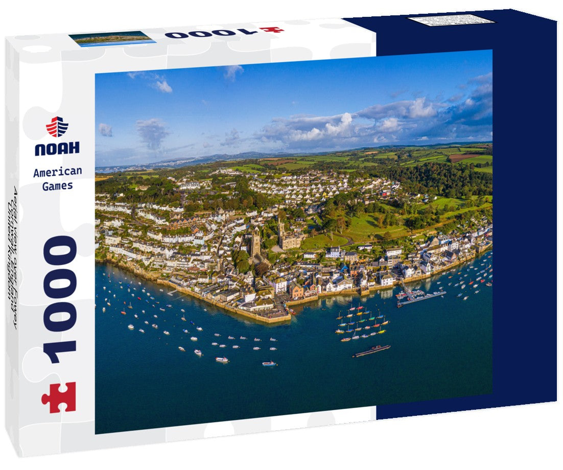 Noah Jigsaw Puzzle Aerial view over Fowey, Cornwall, England, United Kingdom 1000 pieces